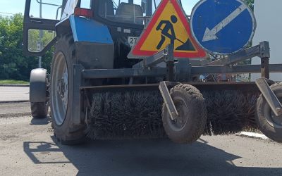 Услуги дорожной щетки на базе МТЗ - Владимир, заказать или взять в аренду