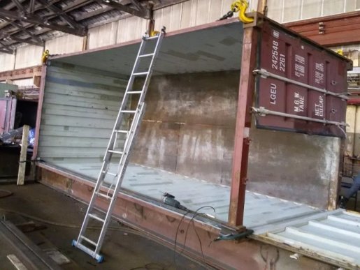 Ремонт сухогрузных и рефрижераторных контейнеров стоимость ремонта и где отремонтировать - Владимир