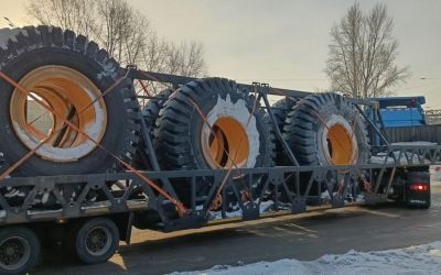 Тралы для перевозки больших грузовых колес - Юрьев-Польский, заказать или взять в аренду