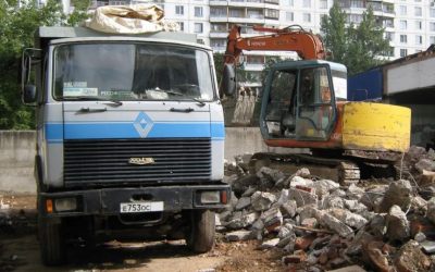Вывоз строительного мусора, погрузчики, самосвалы, грузчики - Владимир, цены, предложения специалистов
