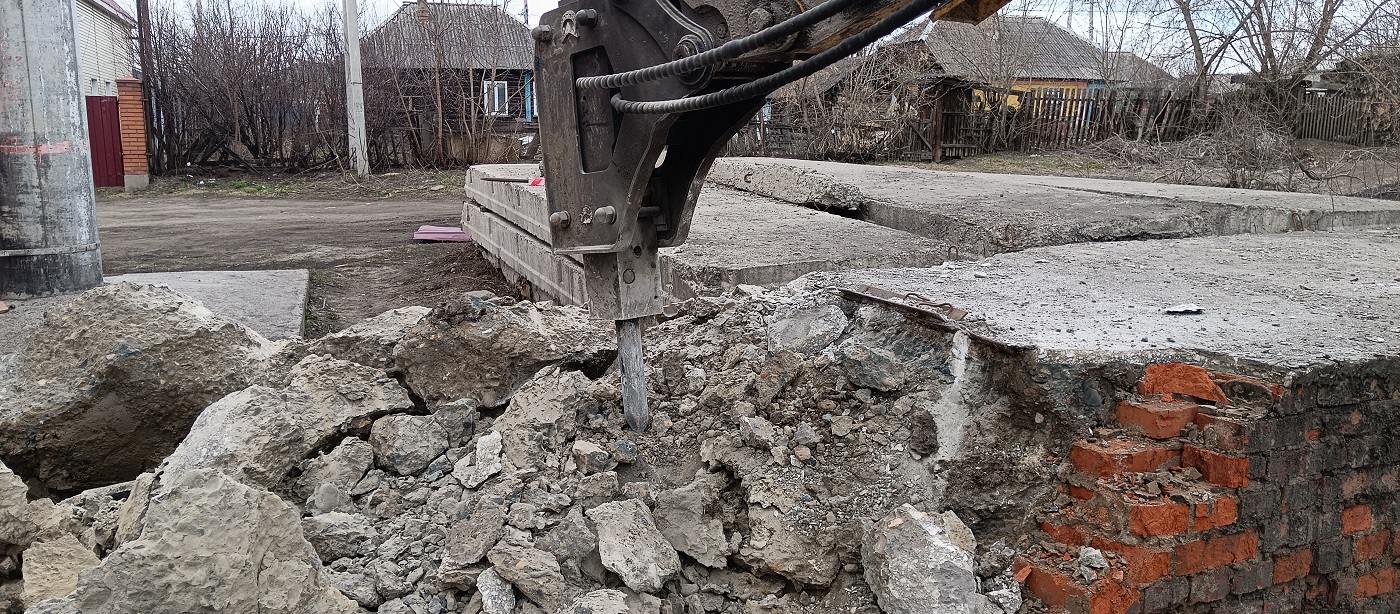 Услуги и заказ гидромолотов для демонтажных работ в Кольчугино