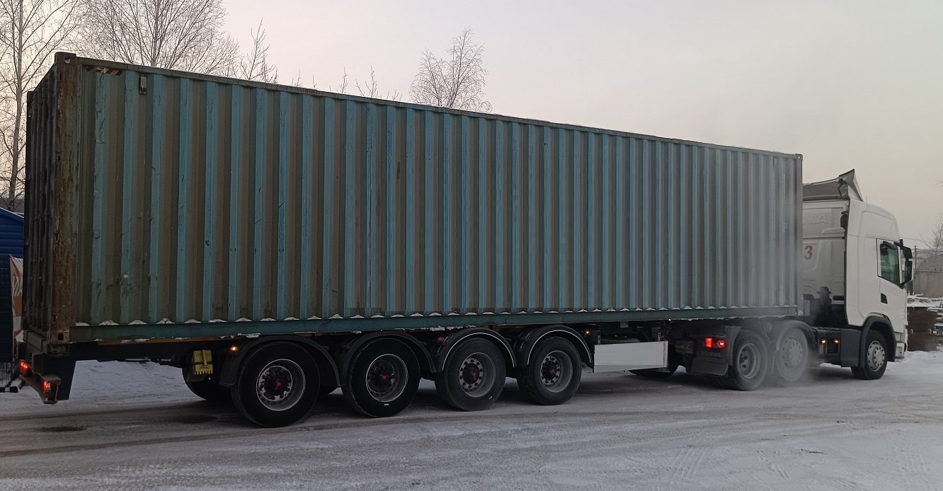Контейнеровоз для перевозки контейнеров 20 и 40 футов в Владимире